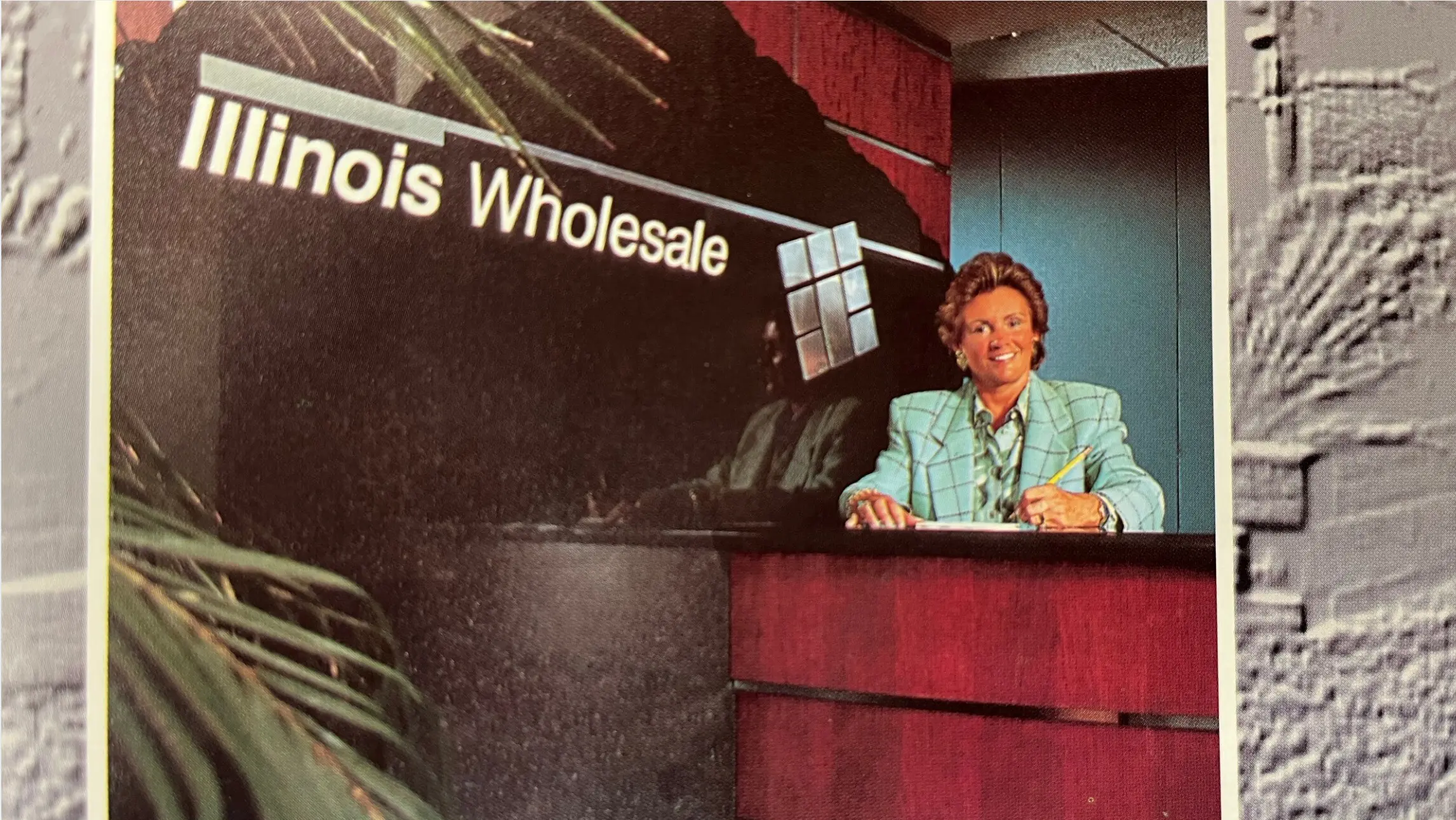 IW technologies employee at the reception desk