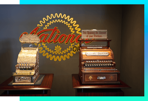 registers Antique National cash registers